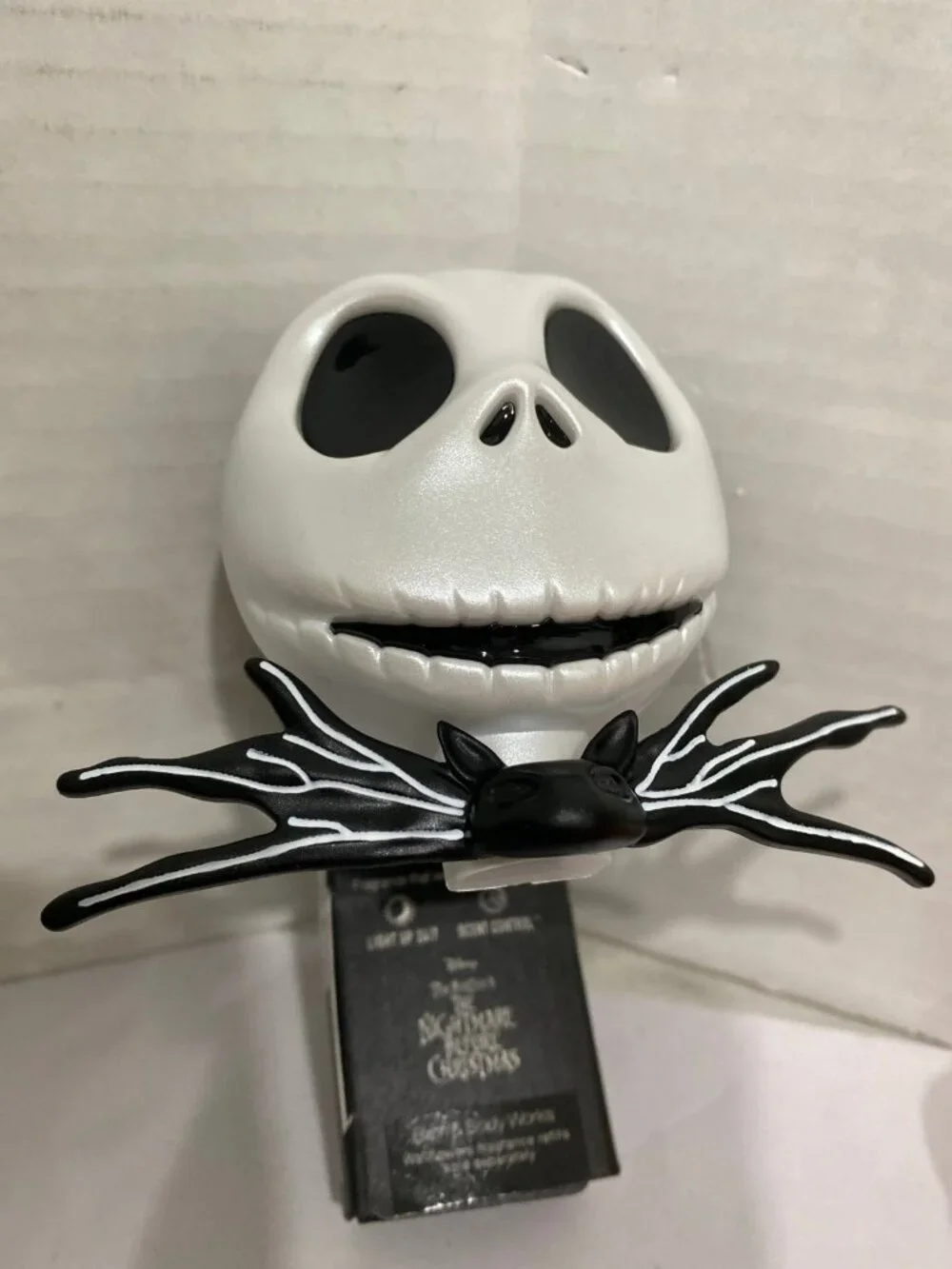 Jack Skellington Scent Control Nightlight Wallflower Plug Halloween BBW